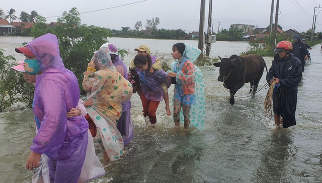 Phú Yên mưa lớn, lũ lên nhanh, dân vội vàng đi sơ tán - 4 Phú Yên mưa lớn, lũ lên nhanh, dân vội vàng đi sơ tán - 4