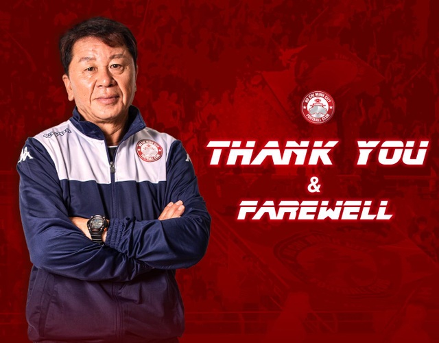 Ho Chi Minh City Club Officially Says Goodbye to Coach Chung Hae Seong - 1