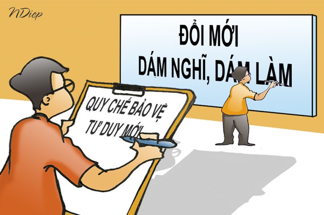 Cần có “khiên bảo vệ và “gậy chống lưng” cho đổi mới, sáng tạo! - 1 Cần có “khiên bảo vệ và “gậy chống lưng” cho đổi mới, sáng tạo! - 1