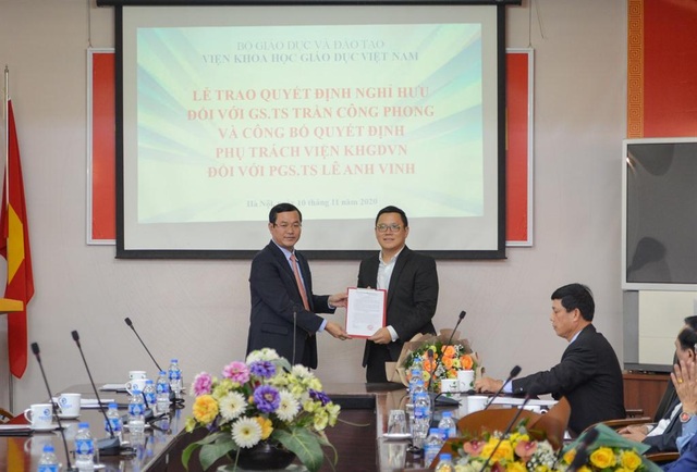 PGS.TS Lê Anh Vinh được giao phụ trách Viện Khoa học Giáo dục Việt Nam - 1