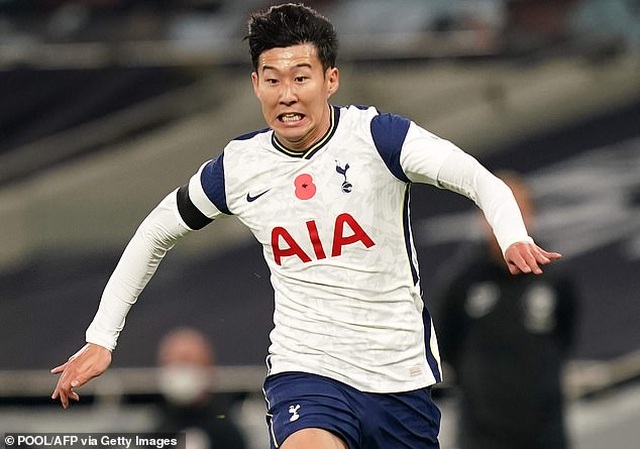 HLV Mourinho đứng ngồi không yên vì Son Heung Min - 2