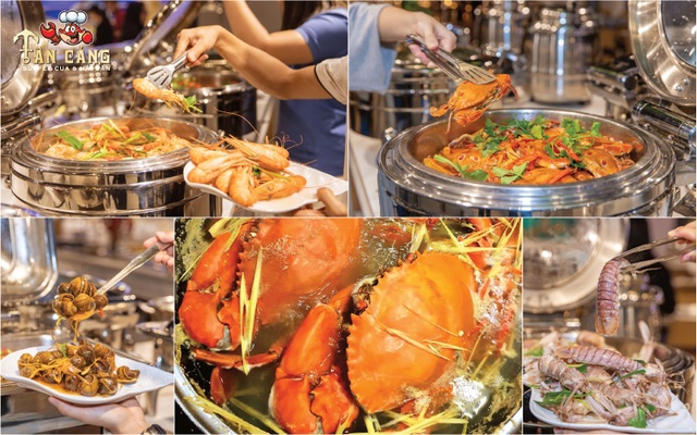 Tân Cảng Buffet - Buffet Cua Hải sản số 1 Hà Nội - 2 Tân Cảng Buffet - Buffet Cua Hải sản số 1 Hà Nội - 2