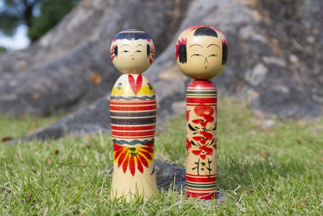 Búp bê Kokeshi “chào đời” từ suối nước nóng và chốn rừng già Tohoku - 1 Búp bê Kokeshi “chào đời” từ suối nước nóng và chốn rừng già Tohoku - 1