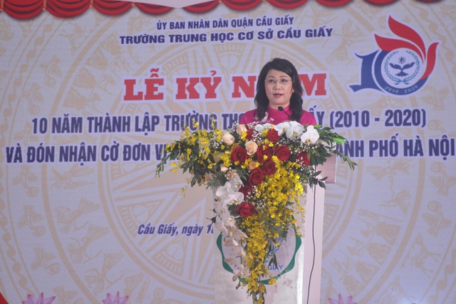 Trường THCS top đầu Hà Nội kỷ niệm 10 năm thành lập - 4 Trường THCS top đầu Hà Nội kỷ niệm 10 năm thành lập - 4