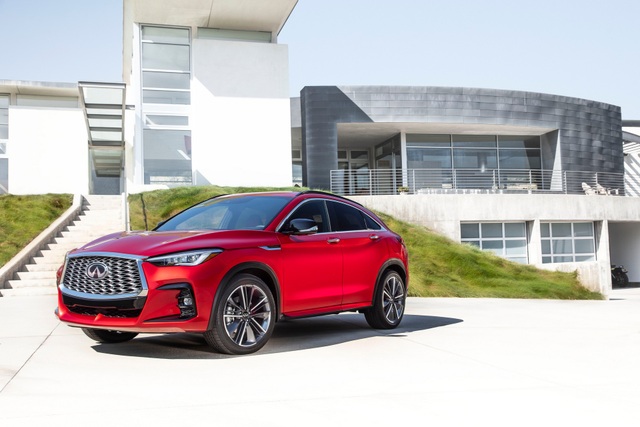 Infiniti QX55 có gì để cạnh tranh BMW X4 và Mercedes GLC Coupe? - 1 Infiniti QX55 có gì để cạnh tranh BMW X4 và Mercedes GLC Coupe? - 1