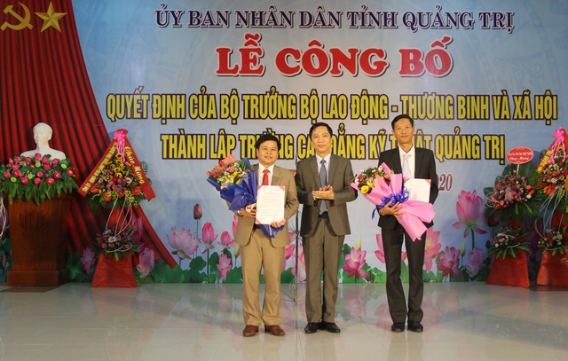 Trường Cao đẳng Kỹ thuật Quảng Trị chính thức thành lập - 2 Trường Cao đẳng Kỹ thuật Quảng Trị chính thức thành lập - 2
