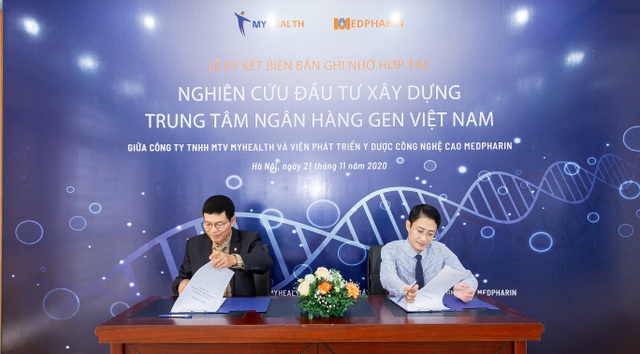 Lễ Ký kết xúc tiến nghiên cứu, phối hợp triển khai Trung tâm Ngân hàng Gen Việt Nam - 1 Lễ Ký kết xúc tiến nghiên cứu, phối hợp triển khai Trung tâm Ngân hàng Gen Việt Nam - 1