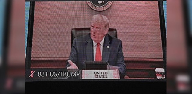 Ông Trump lần đầu tham gia một hội nghị quốc tế sau bầu cử - 1 Ông Trump lần đầu tham gia một hội nghị quốc tế sau bầu cử - 1