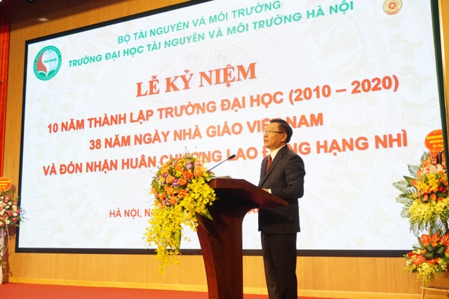Đại học Tài nguyên và Môi trường Hà Nội kỷ niệm 10 năm thành lập - 2 Đại học Tài nguyên và Môi trường Hà Nội kỷ niệm 10 năm thành lập - 2