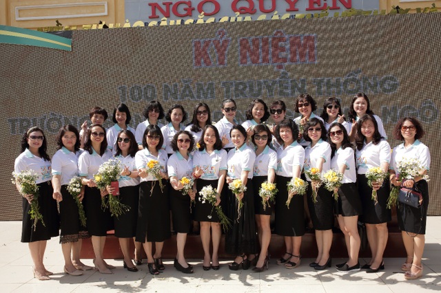 THPT Ngô Quyền - Hải Phòng kỷ niệm 100 năm thành lập trường - 4 THPT Ngô Quyền - Hải Phòng kỷ niệm 100 năm thành lập trường - 4