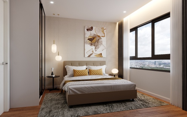Biến hóa không gian 55 m2 thành căn hộ 2 phòng ngủ cực chuẩn - 3 Biến hóa không gian 55 m2 thành căn hộ 2 phòng ngủ cực chuẩn - 3