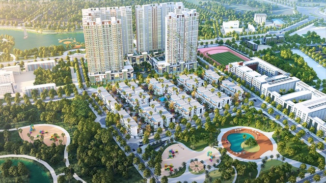 Khai Sơn Hill hút khách với dòng biệt thự bể bơi riêng - 1 Khai Sơn Hill hút khách với dòng biệt thự bể bơi riêng - 1