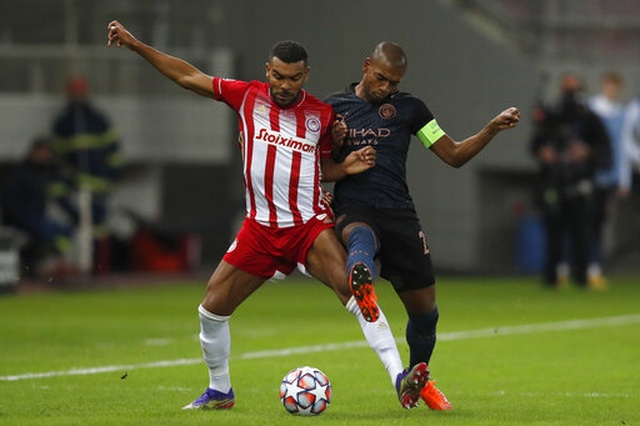 Thắng nhẹ Olympiacos, Man City sớm vượt qua vòng bảng - 2 Thắng nhẹ Olympiacos, Man City sớm vượt qua vòng bảng - 2