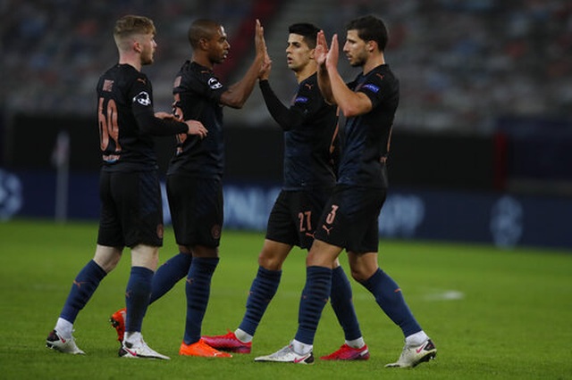 Thắng nhẹ Olympiacos, Man City sớm vượt qua vòng bảng - 1 Thắng nhẹ Olympiacos, Man City sớm vượt qua vòng bảng - 1