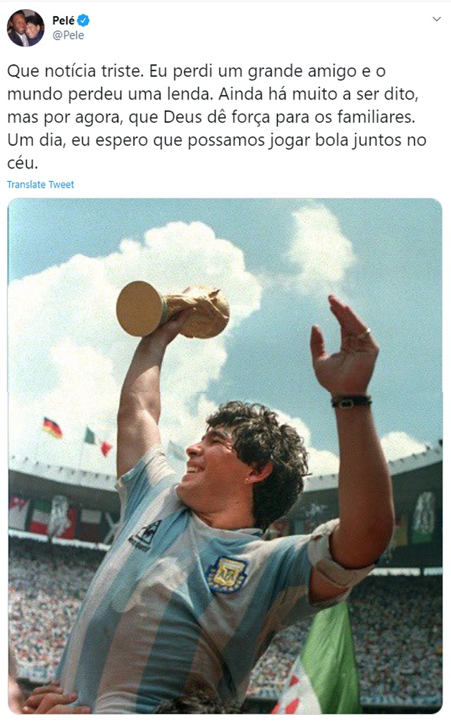 Pele: Tôi mong được thi đấu cùng Maradona trên thiên đường - 2