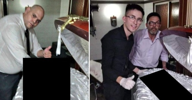 Ba người bị dọa giết vì chụp ảnh với thi thể Maradona - 1