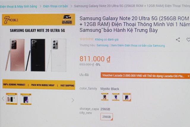 iPhone 12 Pro Max, Galaxy Note20 giá hơn 900.000 đồng tràn lan trên Lazada - 2 iPhone 12 Pro Max, Galaxy Note20 giá hơn 900.000 đồng tràn lan trên Lazada - 2