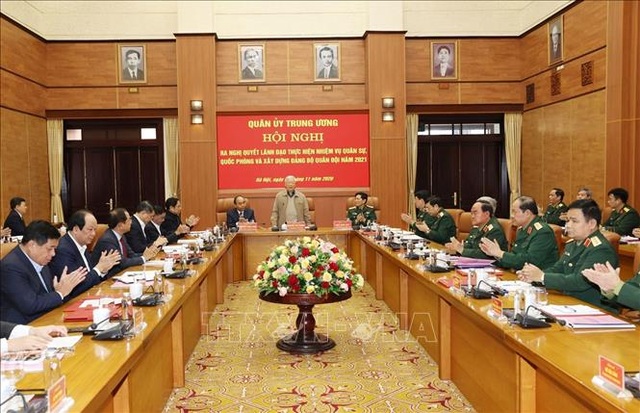 Tổng Bí thư, Chủ tịch nước chủ trì Hội nghị của Quân ủy Trung ương - 2 Tổng Bí thư, Chủ tịch nước chủ trì Hội nghị của Quân ủy Trung ương - 2