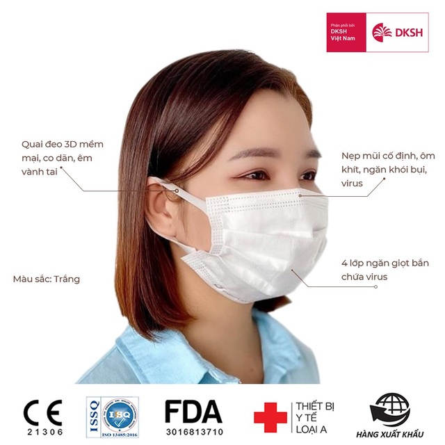 Làm thế nào để phân biệt khẩu trang y tế kháng khuẩn đạt chuẩn - 3 Làm thế nào để phân biệt khẩu trang y tế kháng khuẩn đạt chuẩn - 3