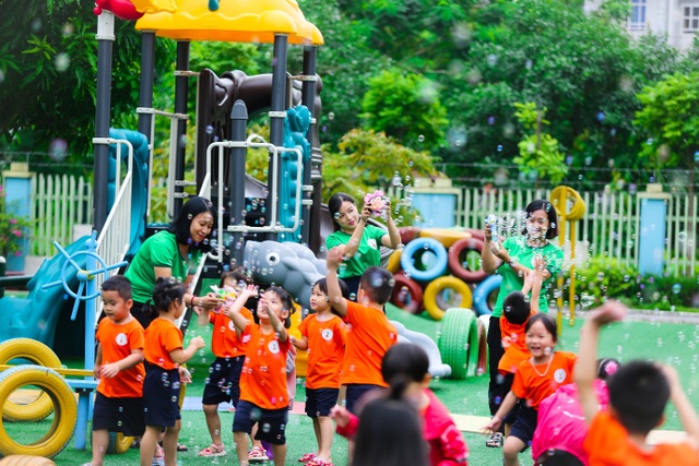 Ngắm ngôi trường mầm non sở hữu diện tích khủng tại Long Biên - 10 Ngắm ngôi trường mầm non sở hữu diện tích khủng tại Long Biên - 10