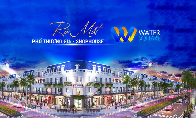 Khu Tây tiếp tục dậy sóng với siêu phẩm Phố Thương gia Water Square - 2 Khu Tây tiếp tục dậy sóng với siêu phẩm Phố Thương gia Water Square - 2