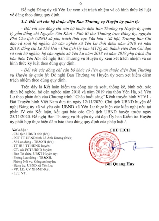 Vụ hộ nghèo ở nhà 3 tầng: Kỷ luật nhiều cán bộ, công khai xin lỗi nhân dân - 4 Vụ hộ nghèo ở nhà 3 tầng: Kỷ luật nhiều cán bộ, công khai xin lỗi nhân dân - 4