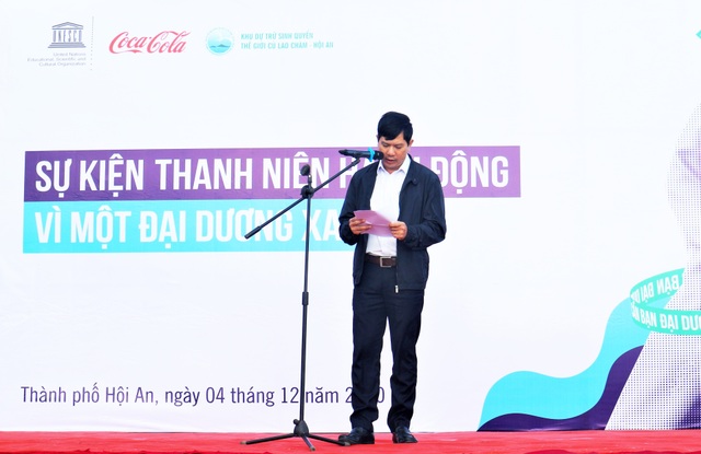 Hàng trăm thanh niên Hội An hành động vì Đại dương xanh - 1 Hàng trăm thanh niên Hội An hành động vì Đại dương xanh - 1