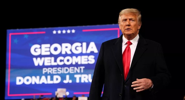Ông Trump tuyên bố sẽ thắng cử khi quay lại điểm nóng Georgia - 1 Ông Trump tuyên bố sẽ thắng cử khi quay lại điểm nóng Georgia - 1
