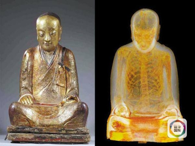 Trung Quốc đòi trả lại bức tượng Phật 1000 năm tuổi chứa xác ướp nhà sư - 1 Trung Quốc đòi trả lại bức tượng Phật 1000 năm tuổi chứa xác ướp nhà sư - 1