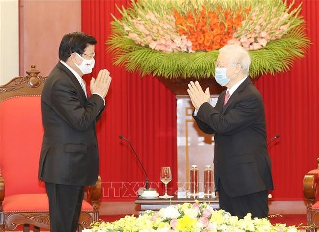 Nhiều dự án hợp tác trọng điểm Việt Nam-Lào đã có bước tiến căn bản - 1 Nhiều dự án hợp tác trọng điểm Việt Nam-Lào đã có bước tiến căn bản - 1