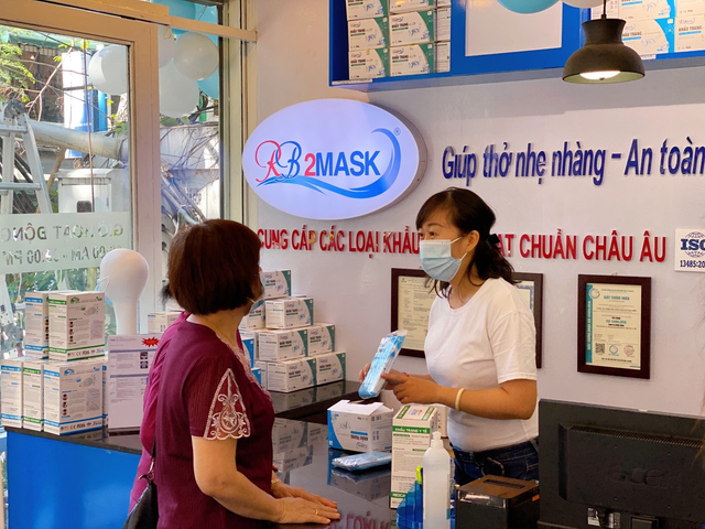 Khai trương điểm trưng bày và bán hàng khẩu trang kháng khuẩn đạt chuẩn Châu Âu - 2 Khai trương điểm trưng bày và bán hàng khẩu trang kháng khuẩn đạt chuẩn Châu Âu - 2