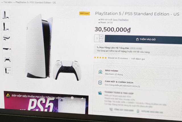 Giá bán PlayStation 5 tăng gấp 3 lần ở Việt Nam vì khan hàng - 2 Giá bán PlayStation 5 tăng gấp 3 lần ở Việt Nam vì khan hàng - 2