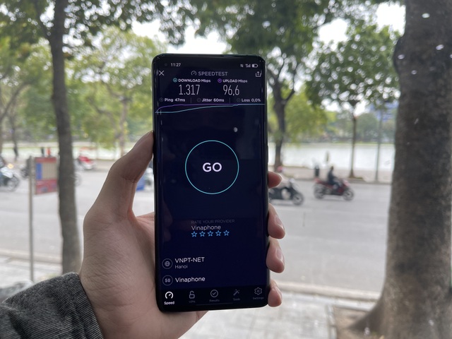Sóng 5G Vinaphone đạt tốc độ trên 1.300 Mb/s tại Hà Nội - 1