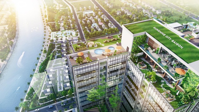 Khu Nam Sài Gòn xuất hiện ốc đảo xanh với quy mô 9 tòa tháp - 5