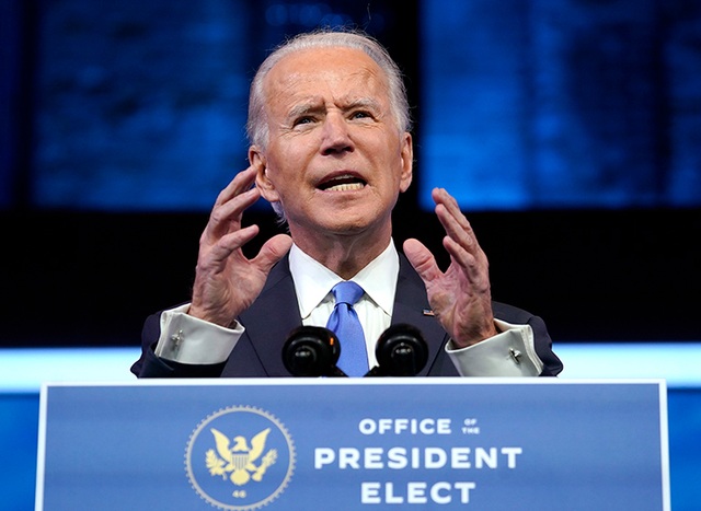 Ông Biden cam kết làm việc chăm chỉ để phụng sự nước Mỹ - 1 Ông Biden cam kết làm việc chăm chỉ để phụng sự nước Mỹ - 1