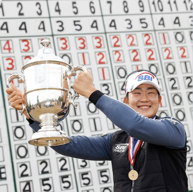 Tay golf nữ Hàn Quốc hạng xoàng thế giới bất ngờ vô địch US Womens Open - 2