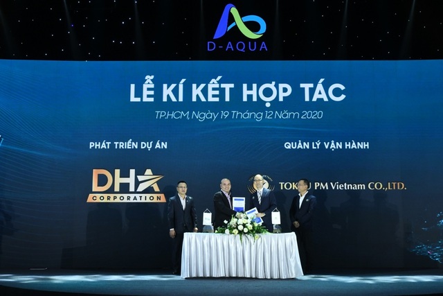 DHA Corp ký kết với các đối tác chiến lược phát triển dự án D-Aqua - 3
