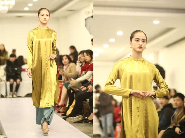 Hoa khôi Ngoại thương đầy thần thái trong show diễn thời trang cấp trường - 1 Hoa khôi Ngoại thương đầy thần thái trong show diễn thời trang cấp trường - 1