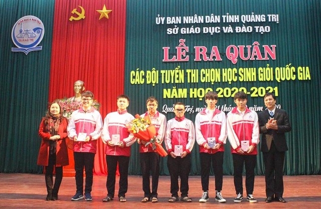 Quảng Trị: 53 học sinh tham dự kỳ thi học sinh giỏi Quốc gia - 1 Quảng Trị: 53 học sinh tham dự kỳ thi học sinh giỏi Quốc gia - 1