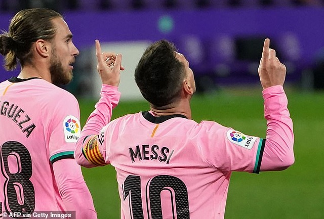 Messi phá kỷ lục của Pele, Barcelona thắng lớn - 5