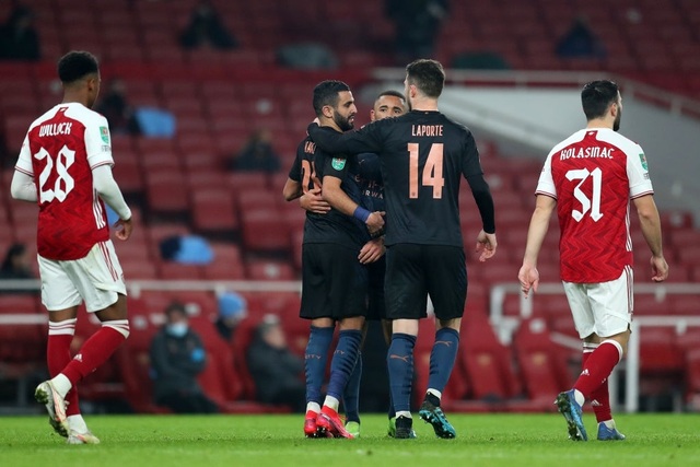 Những khoảnh khắc Man City vùi dập Arsenal tại Emirates - 12