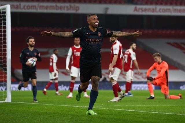 Những khoảnh khắc Man City vùi dập Arsenal tại Emirates - 3