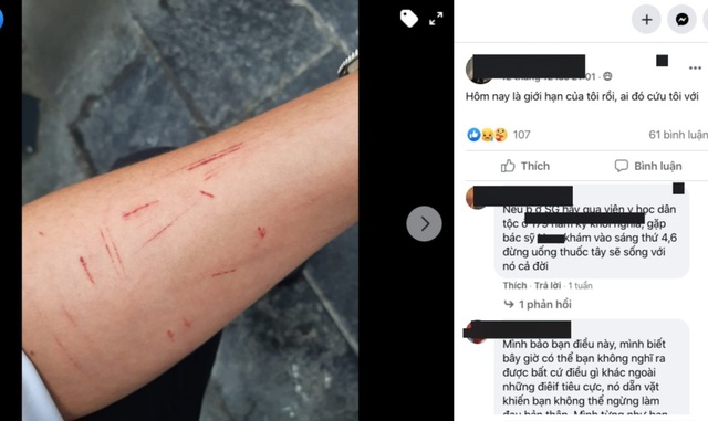 Giật mình người trẻ rạch tay, uống thuốc ngủ... trong mùa Giáng sinh - 4 Giật mình người trẻ rạch tay, uống thuốc ngủ... trong mùa Giáng sinh - 4