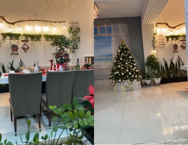 Quyền Linh hé lộ không gian trong ngôi biệt thự sang trọng dịp Giáng sinh - 4 Quyền Linh hé lộ không gian trong ngôi biệt thự sang trọng dịp Giáng sinh - 4