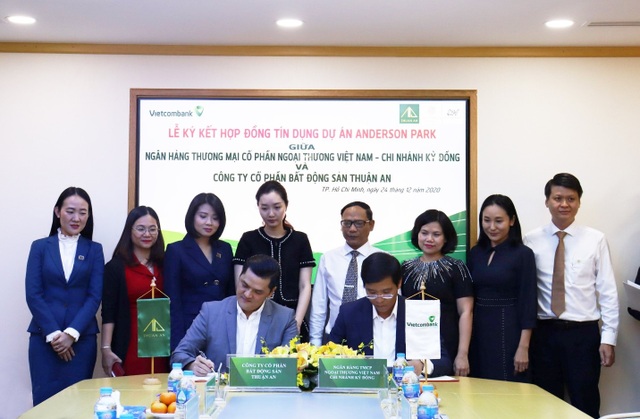 Chủ đầu tư Anderson Park ký kết Hợp đồng Tín dụng với Vietcombank - 1 Chủ đầu tư Anderson Park ký kết Hợp đồng Tín dụng với Vietcombank - 1