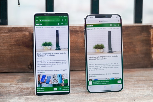 Sony Xperia 1 II đọ dáng iPhone 12 Pro Max: 30 triệu chọn smartphone nào? - 3 Sony Xperia 1 II đọ dáng iPhone 12 Pro Max: 30 triệu chọn smartphone nào? - 3