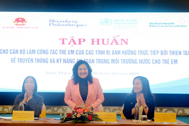 Thứ trưởng Nguyễn Thị Hà: Trẻ em cần được an toàn trong môi trường nước - 1 Thứ trưởng Nguyễn Thị Hà: Trẻ em cần được an toàn trong môi trường nước - 1