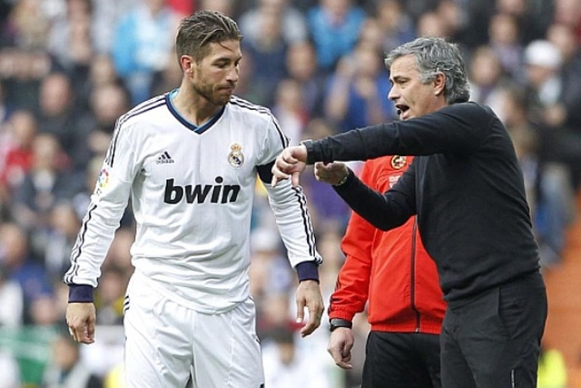 HLV Mourinho gây sốc khi muốn chiêu mộ Sergio Ramos - 1 HLV Mourinho gây sốc khi muốn chiêu mộ Sergio Ramos - 1