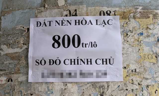 Nửa năm sau cơn sốt đất Đồng Trúc, đất Hòa Lạc lại dậy sóng? - 1