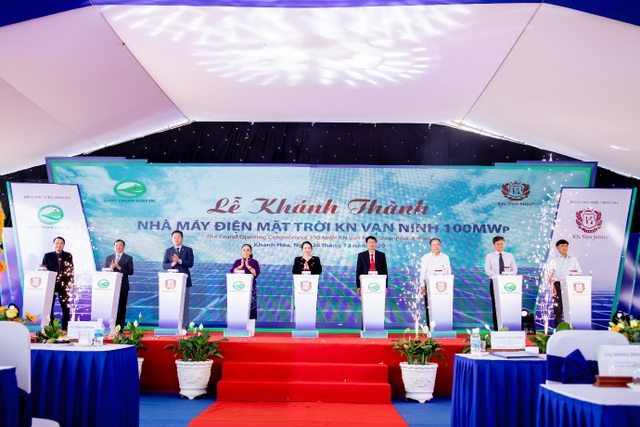 Khánh thành dự án Nhà máy Điện mặt trời KN Vạn Ninh 100 MWp - 1 Khánh thành dự án Nhà máy Điện mặt trời KN Vạn Ninh 100 MWp - 1